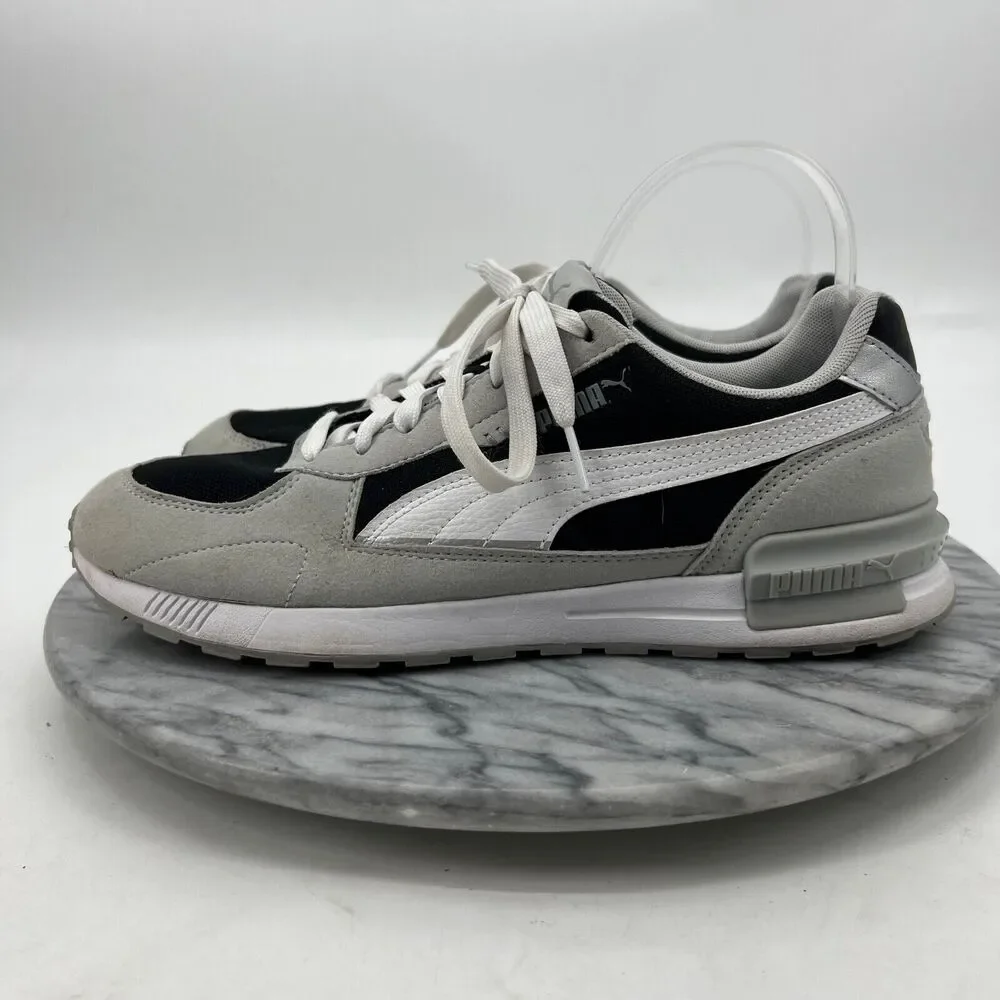 Puma Mens 9 Sneakers Grey Graviton Low Top Athletic Retro Trainer Shoe 380738-14